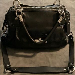 Coach Black Satchel Bag